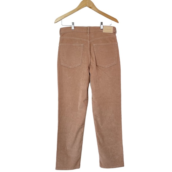 Everlane Baby Cord The Cheeky Straight Regular Corduroy Pants Petal Pink Size 30 - Picture 5 of 16